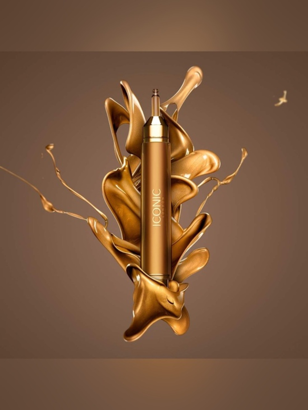 ICONIC LONDON Rollaway Glow Liquid Highlighter Shimmer Makeup
